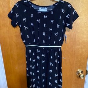 NWT Girls black and white dress by Old Navy Size L